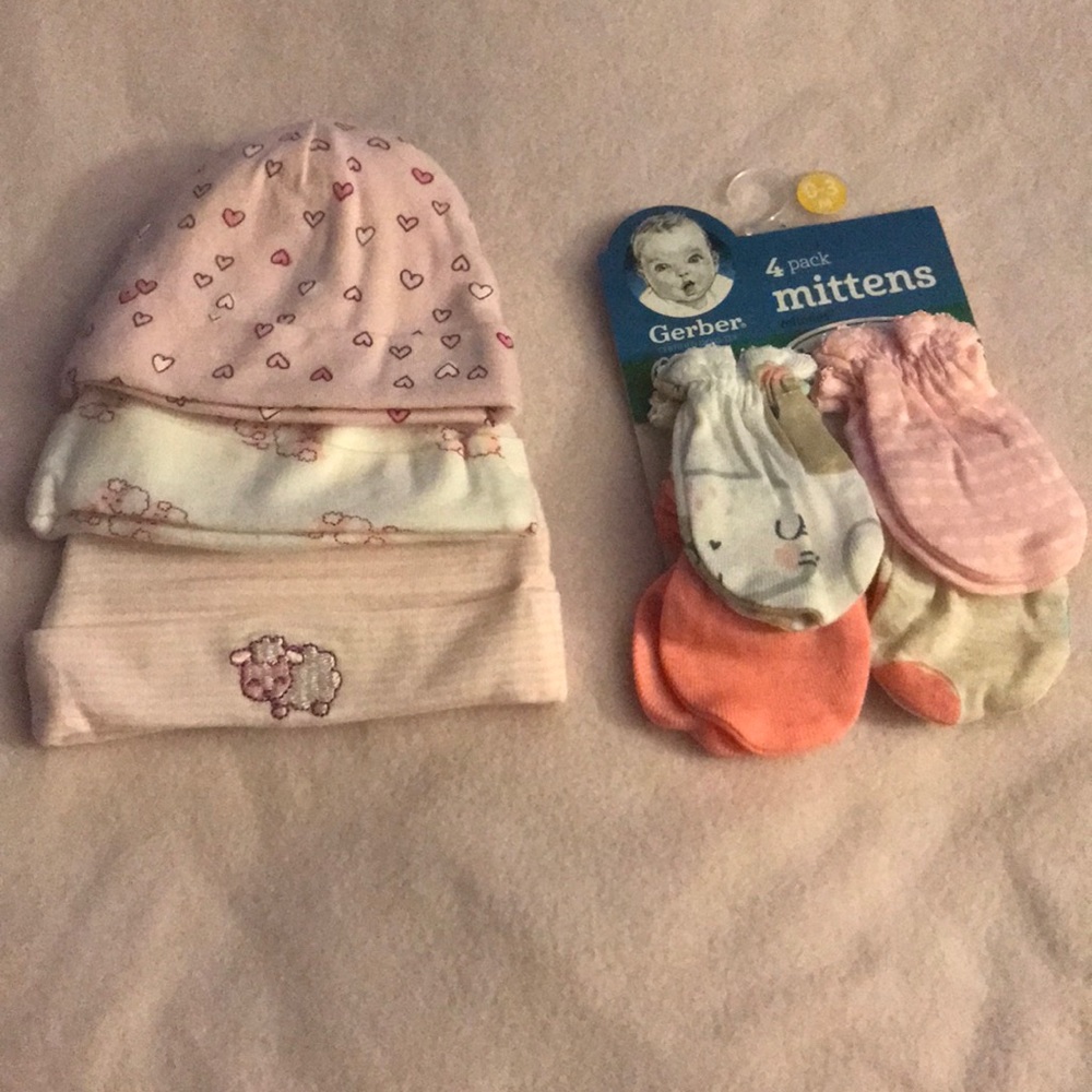 Caps and mittens